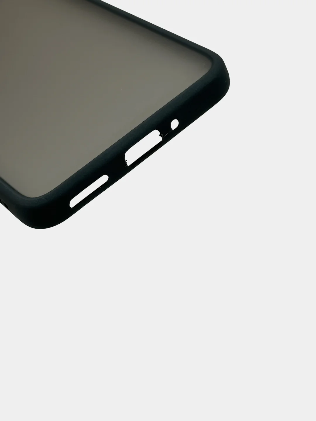 Черный чехол для Huawei Nova Y90 (Хуавей Нова У90), пластиковый, матовый, с цветными кнопками