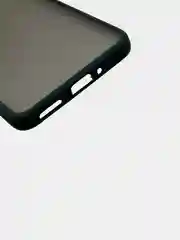Черный чехол для Huawei Nova Y90 (Хуавей Нова У90), пластиковый, матовый, с цветными кнопками