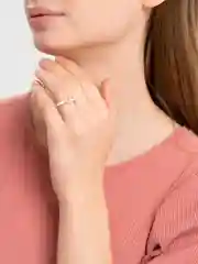 Кольцо "Сердце", с эмалью
