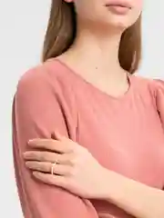 Кольцо "Сердце", с эмалью