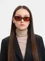 Терракотовый женские солнцезащитные очки