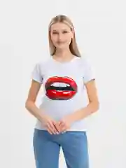 Молочный футболка женская, хлопок
