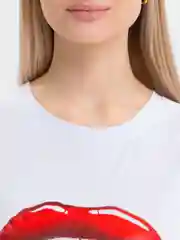 Молочный футболка женская, хлопок