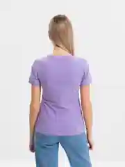 Аметистовый футболка женская, с печатью
