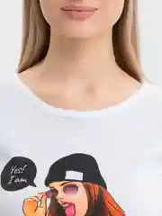 Бежевый футболка женская, хлопок