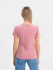 Коралловый футболка женская, хлопок