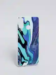 Чехол Huawei Honor 9X Lite, Honor 8X, Хонор 8Х, силиконовый с мраморным рисунком