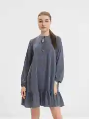 Индиго платье женское летнее