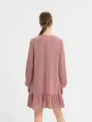 Коралловый меланж платье женское летнее