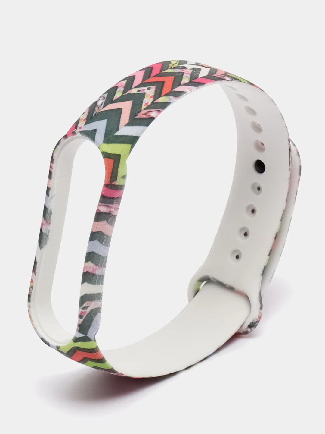 Тёмно-зелёный ремешки для Xiaomi Mi Band 5 с рисунком