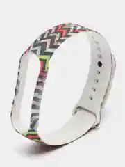 Тёмно-зелёный ремешки для Xiaomi Mi Band 5 с рисунком