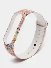Лимонный ремешки для Xiaomi Mi Band 5 с рисунком