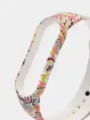 Лимонный ремешки для Xiaomi Mi Band 5 с рисунком