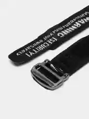 Белый ремешок на липучке для Apple Watch 38, 40, 41, 42, 44, 45 mm черный нейлоновый с вышивкой