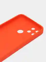 Оранжевый чехол Realme NARZO 50A силиконовый (Реалми НАРЗО 50А)