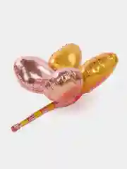 Розовый воздушный шар Стрекоза 3D