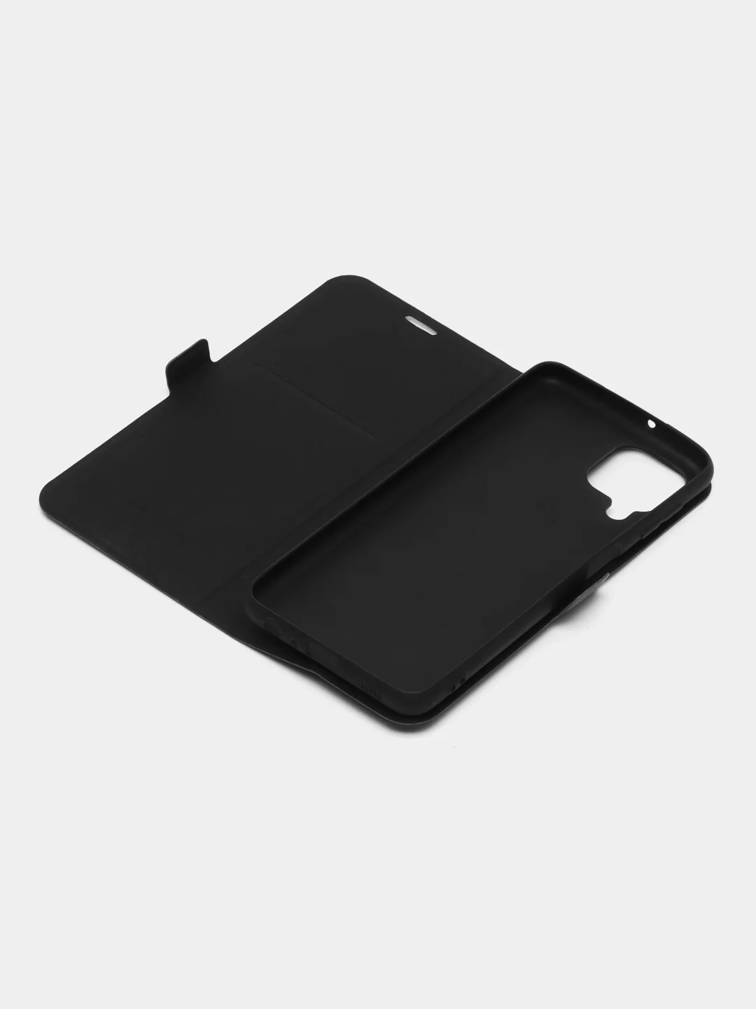 Черный чехол-книжка для Samsung Galaxy A22 2021