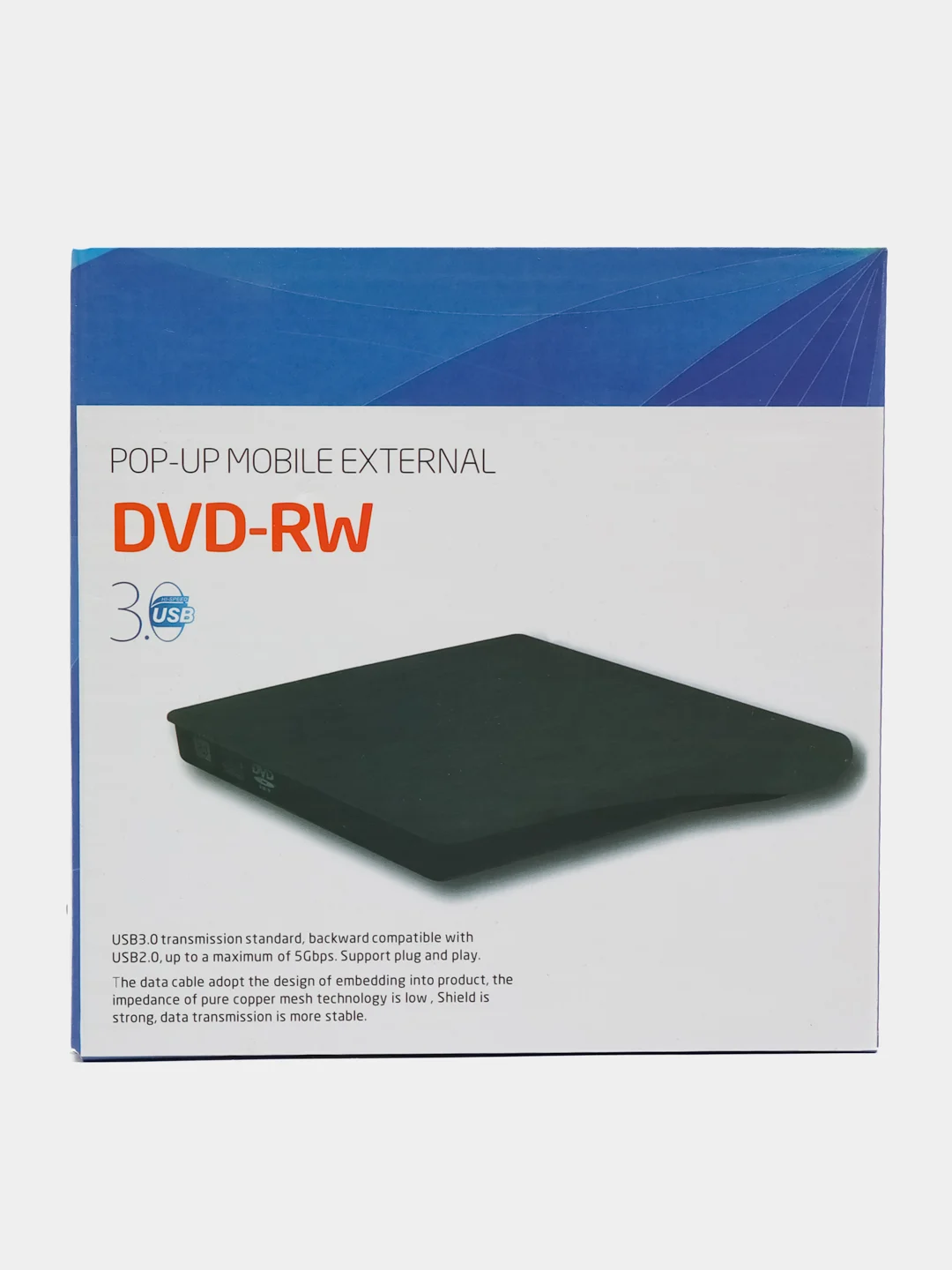 Внешний переносной дисковод DVD привод USB 3.0 оптический привод
