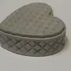 Шкатулка "Сердечко", с крышкой