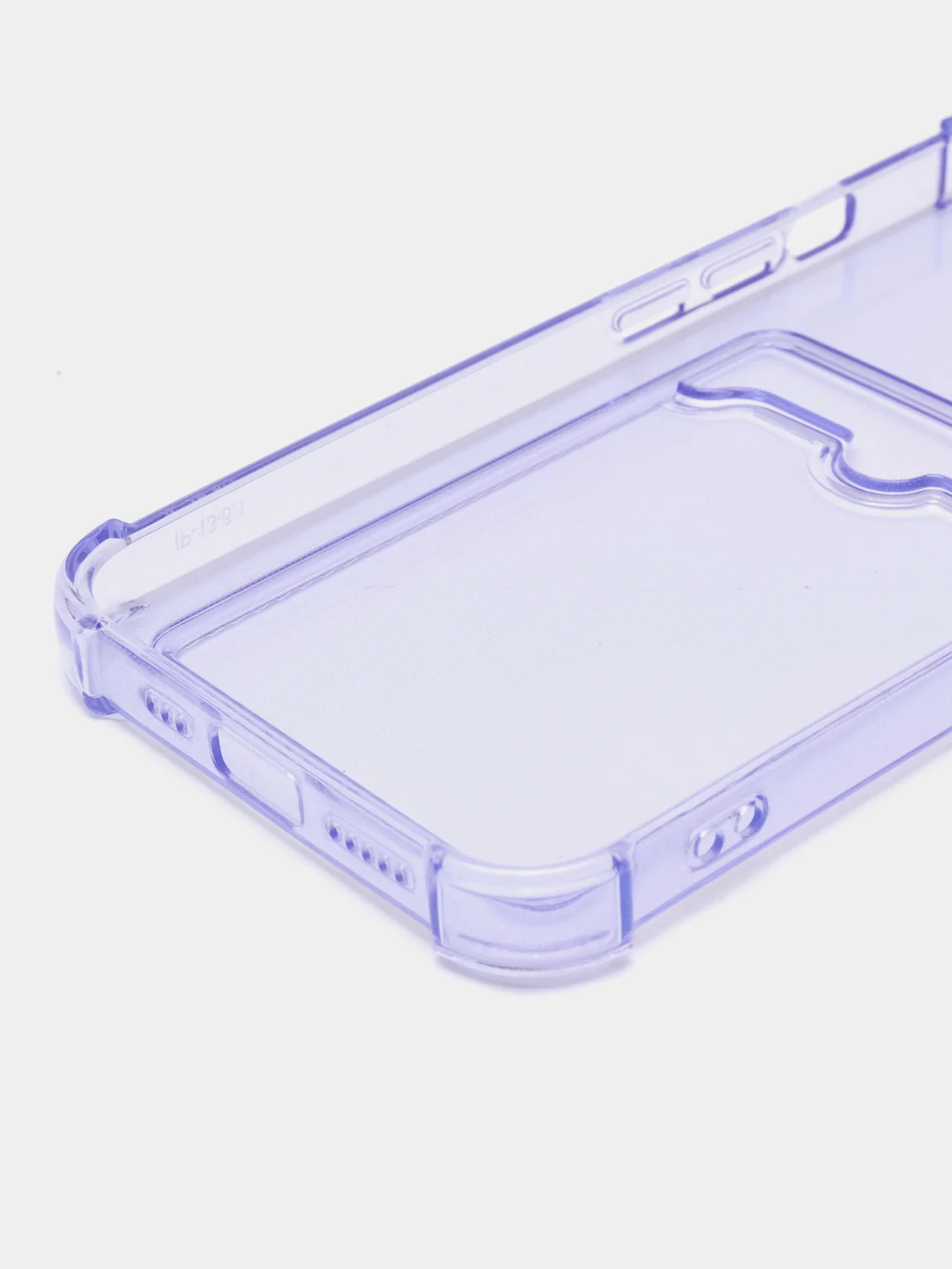 Фиолетовый чехол с карманом для карт iPhone XR, 11, 12, 13, 14, 15, Pro, Pro Max, Plus, 7, 8, айфон