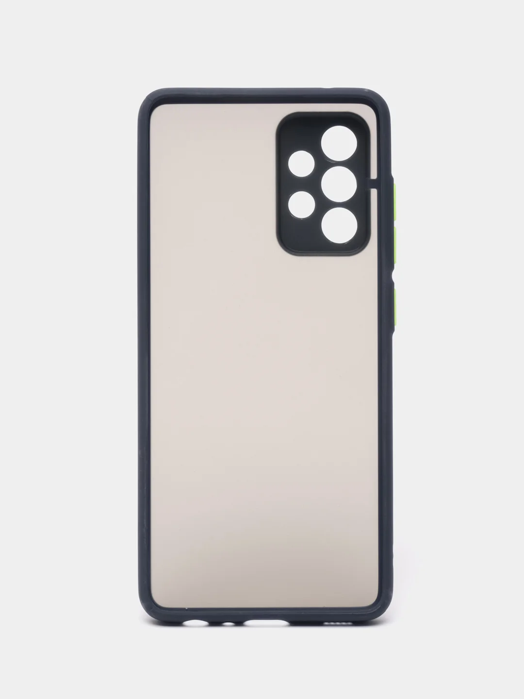 Темно-синий чехол Samsung Galaxy A52, A52s (Самсунг А52, А52с), пластиковый, матовый