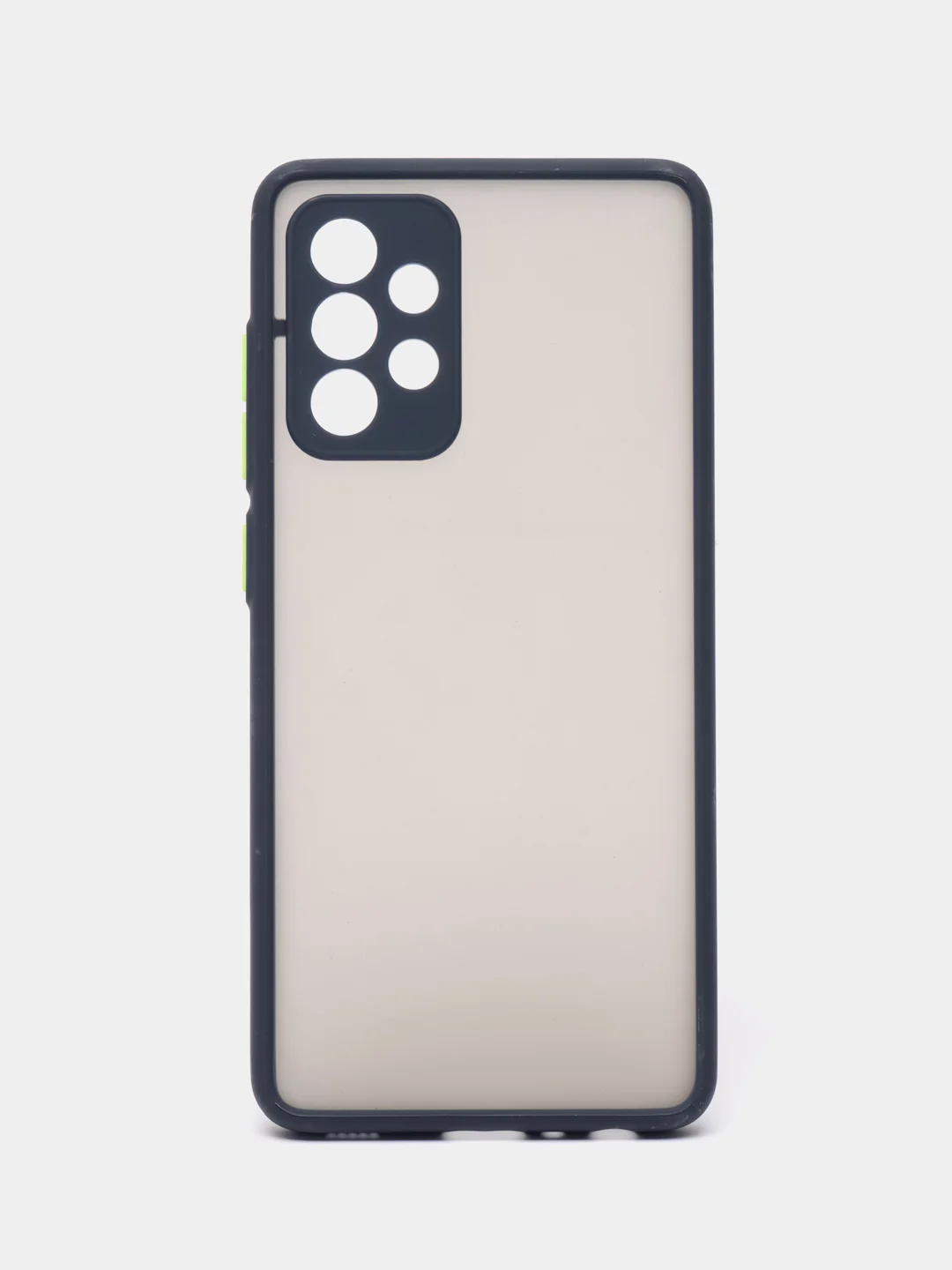 Темно-синий чехол Samsung Galaxy A52, A52s (Самсунг А52, А52с), пластиковый, матовый