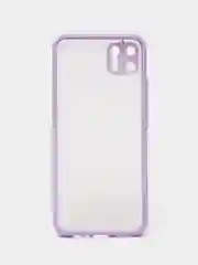 Лавандовый чехол Realme C11 2020, пластиковый матовый с цветными кнопками