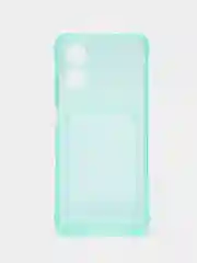 Лайм чехол OPPO A38/ OPPO A17/ OPPO A17K с карманом для пластиковой карты, противоударные углы
