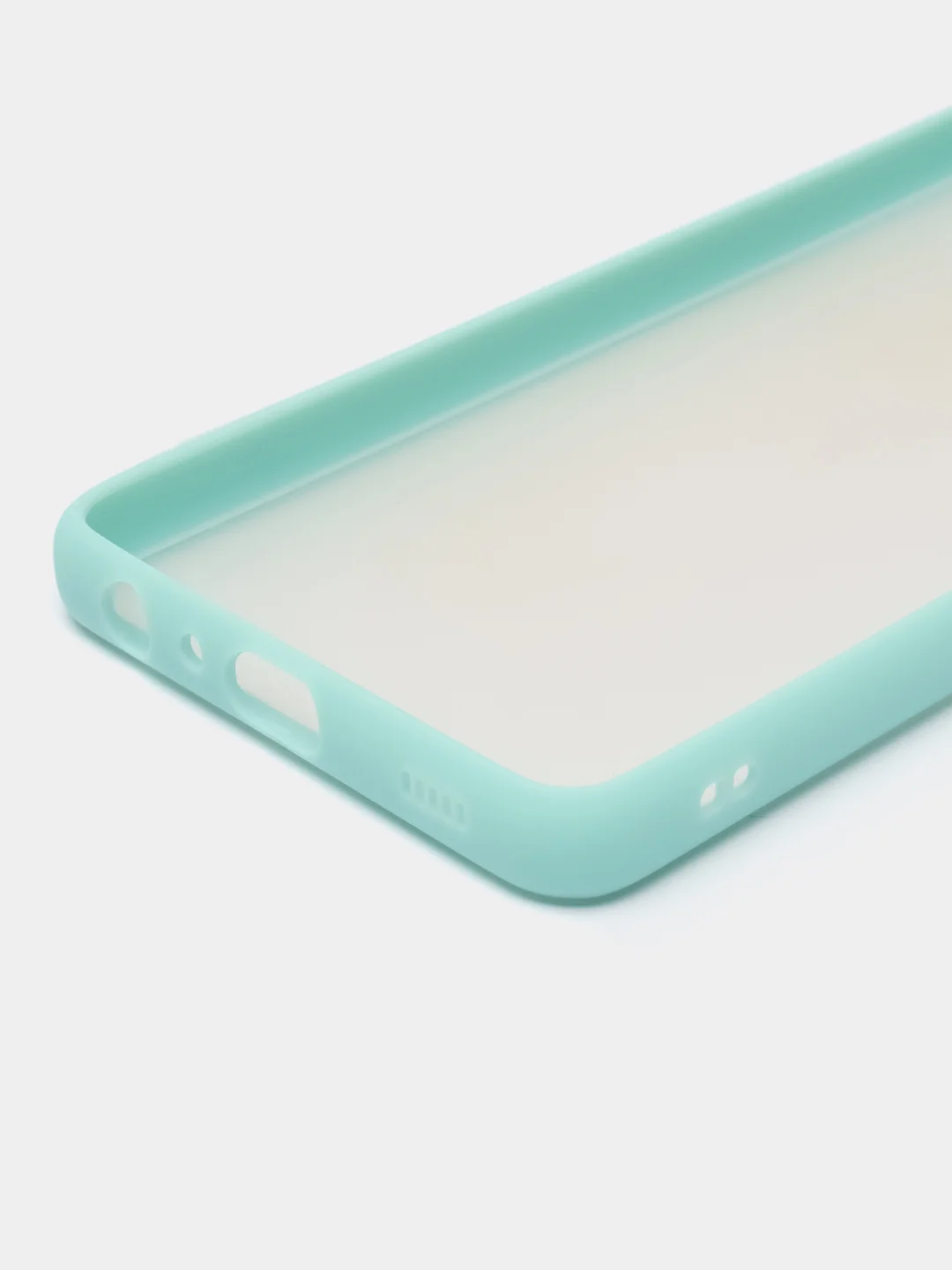 Бирюзовый чехол Samsung Galaxy A52, A52s (Самсунг А52, А52с), пластиковый, матовый