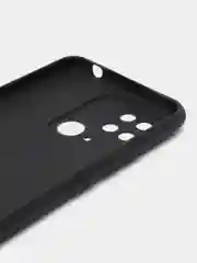 Хром чехол Xiaomi Redmi 10C / Poco C40, Сяоми Редми 10С / Поко С40 черный, силиконовый, матовый