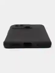 Хром чехол Xiaomi Redmi 10C / Poco C40, Сяоми Редми 10С / Поко С40 черный, силиконовый, матовый