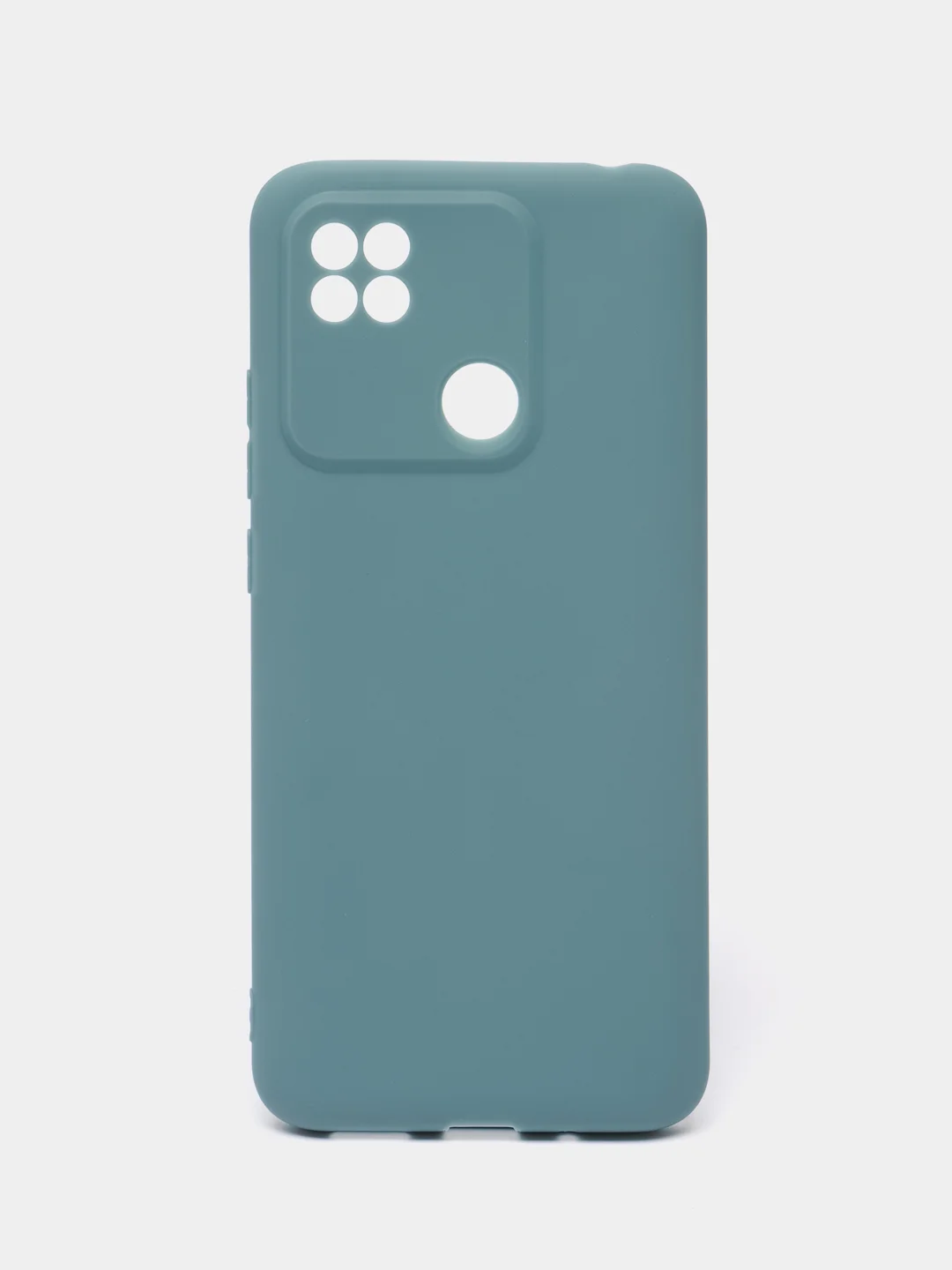 Тёмно-бирюзовый чехол для Xiaomi Redmi 9C, Redmi 9С NFC, Redmi 10A (Сяоми Редми 9С), силиконовый, матовый