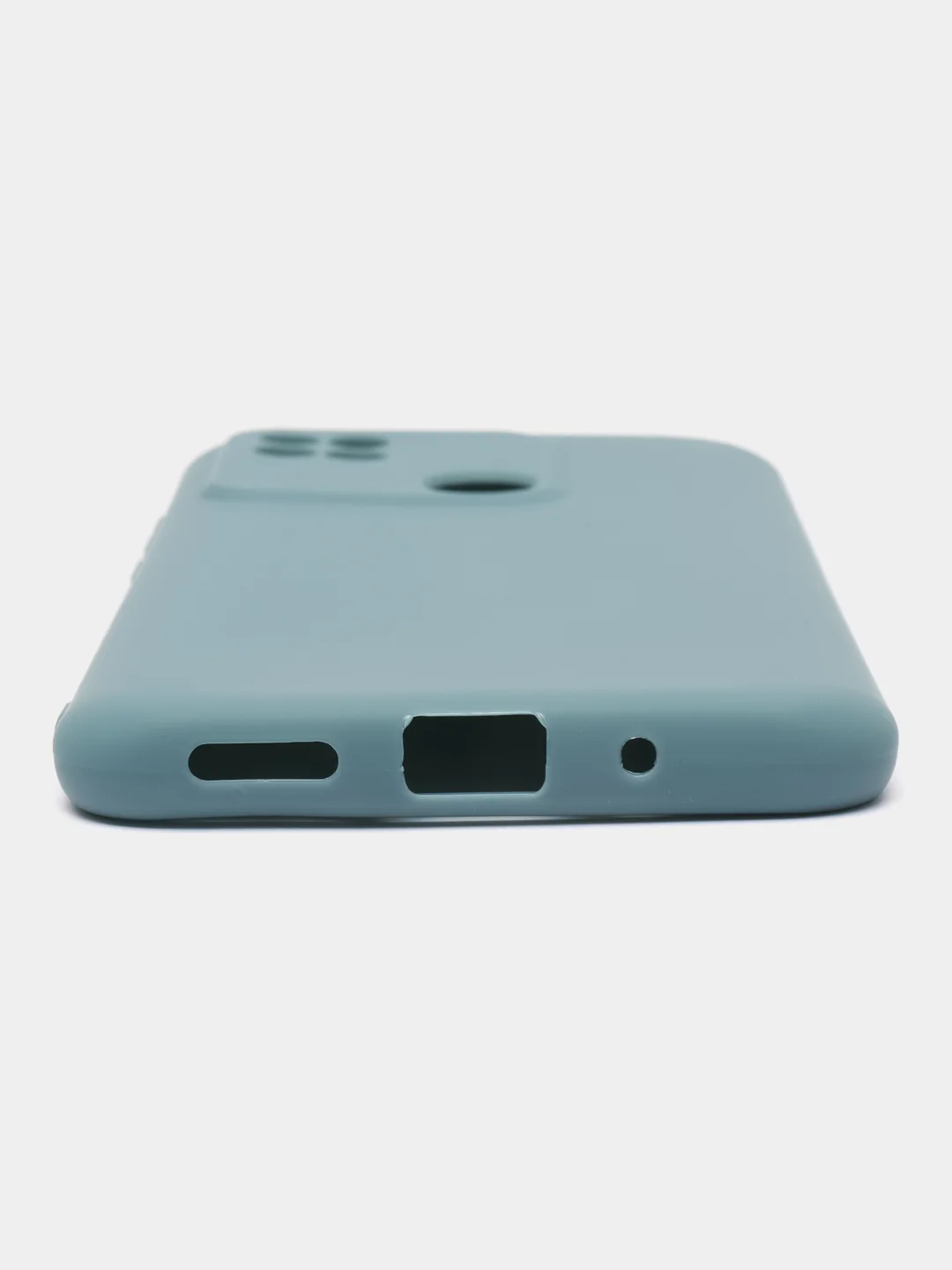 Тёмно-бирюзовый чехол для Xiaomi Redmi 9C, Redmi 9С NFC, Redmi 10A (Сяоми Редми 9С), силиконовый, матовый