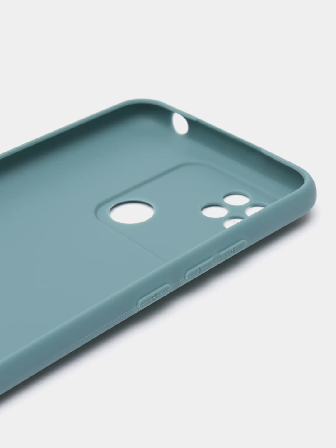 Тёмно-бирюзовый чехол для Xiaomi Redmi 9C, Redmi 9С NFC, Redmi 10A (Сяоми Редми 9С), силиконовый, матовый