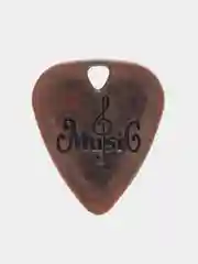 Марсала подвеска в форме медиатора с логотипом "MusiG"
