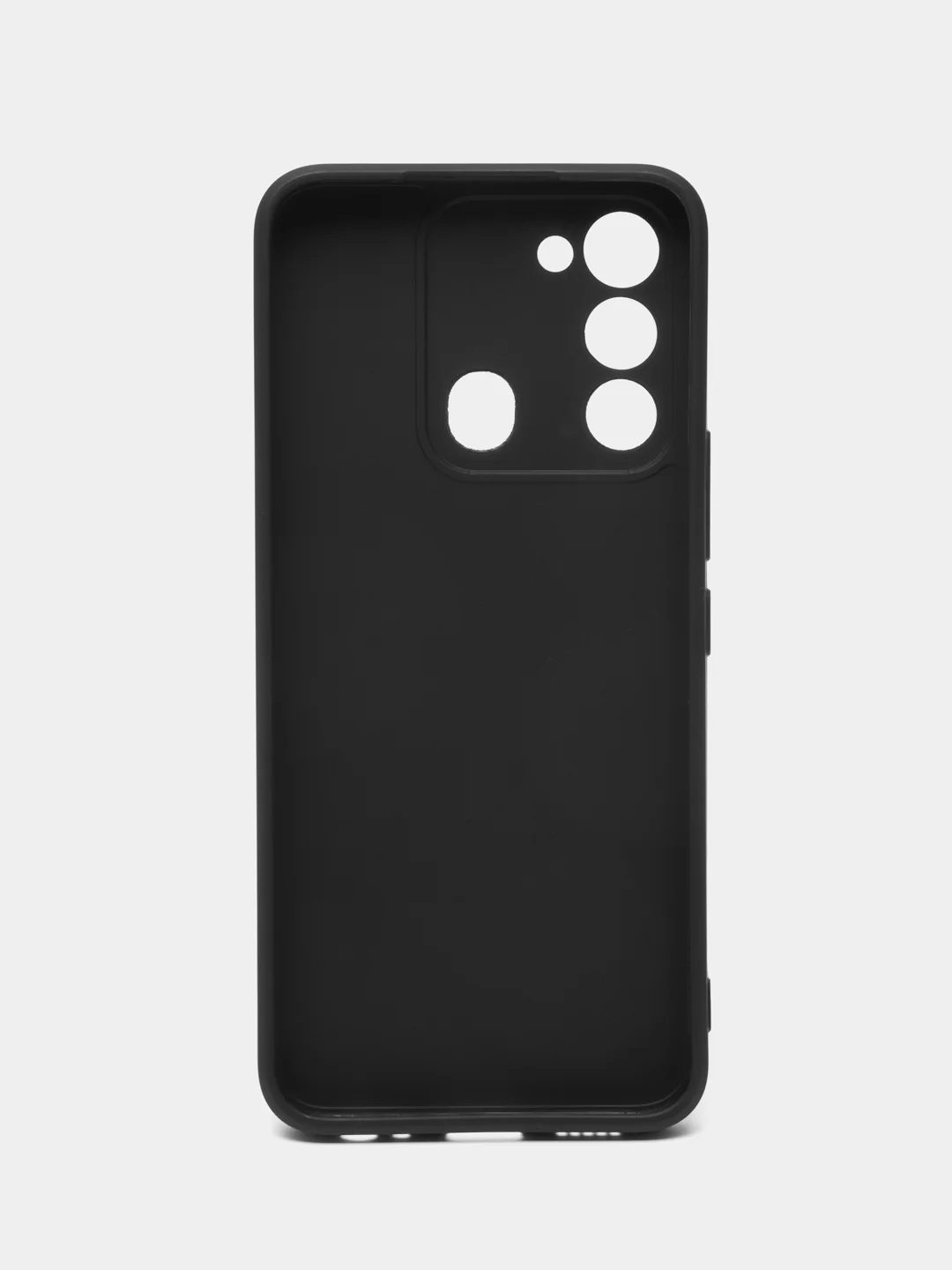 Черный чехол Tecno Spark GO 2022, Tecno Spark 8C силиконовый, цветной, матовый