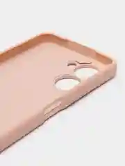 Бежевый чехол силиконовый для Realme C33 / Реалми С33