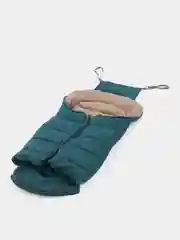 Лазурный детский зимний меховой конверт