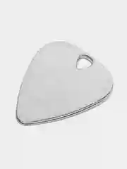 Серебряный медиатор металлический