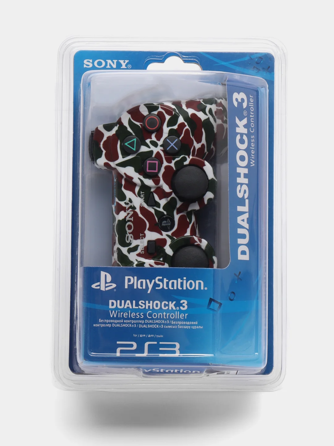 Зелёный хаки беспроводной геймпад для PS3