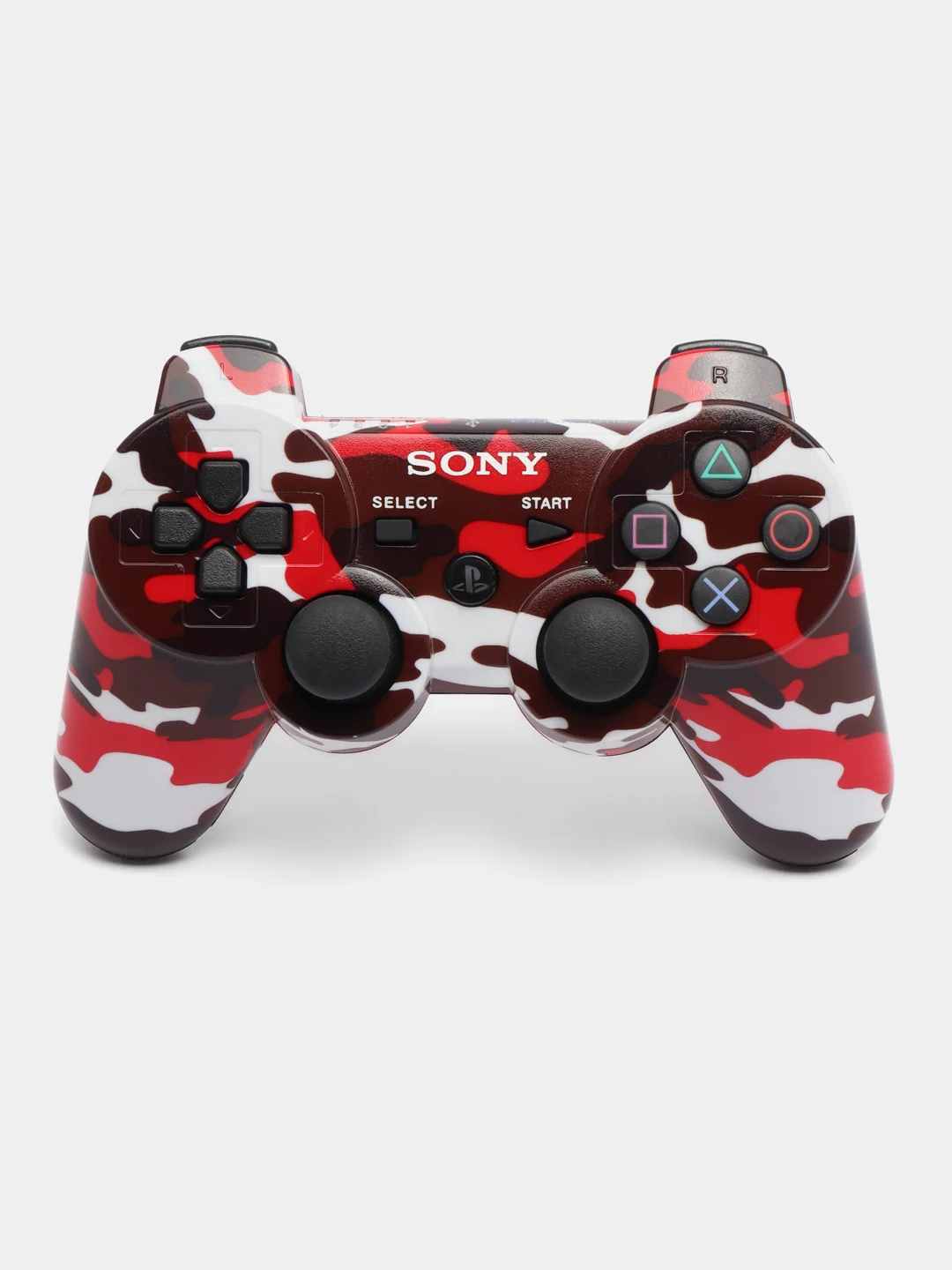 Багровый беспроводной геймпад для PS3