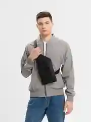Сумка мужская через плечо, из экокожи