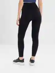 Черный лосины женские