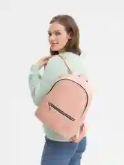 Розовый женский рюкзак формата A4