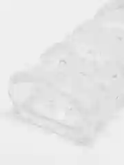Насадка закрытая на член Crystal Sleeve, в форме змеи, 1 штука