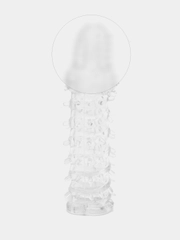 Насадка на член с шипиками Crystal sleeve, 1 штука