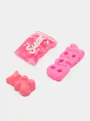 Кораллово-розовый кабошон фигурки для рукоделия, поделок, игр, декорирования. Набор из 10шт