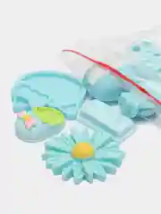 Ледяной кабошон фигурки для рукоделия, поделок, игр, декорирования. Набор из 10шт