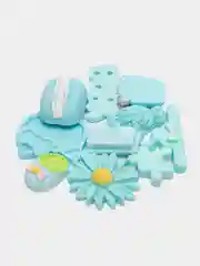Ледяной кабошон фигурки для рукоделия, поделок, игр, декорирования. Набор из 10шт
