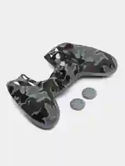 Серый защитный чехол с принтом для джойстика PS4, DualShock 4, PlayStation 4